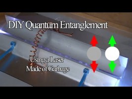 Can you make quantum entangled photons using garbage and fertilizer? Probably.